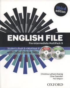 Okładka książki English File 3E Pre-Interm. Multip. B...+ Online..