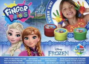 Opakowanie Farby do malowania palcami 4 kolory 50 ml