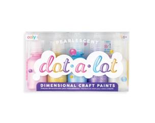 Opakowanie Farby kropkowe perłowe 5 farb