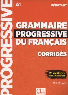 Okładka książki Grammaire progressive du français Niveau débutant Corrigés