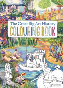 Okładka książki Great Big Art History Colouring Book