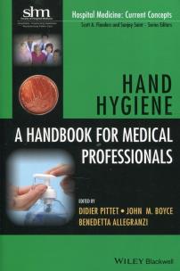 Okładka książki Hand Hygiene A handbook for medical professionals