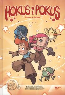 HOKUS I POKUS KOMIKSY PARAGRAFOWE. Autor: Manuro Judric. Multiszop.pl Okładka książki HOKUS I POKUS KOMIKSY PARAGRAFOWE