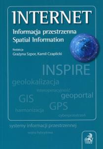 Okładka książki Internet Informacja przestrzenna Spatial Information