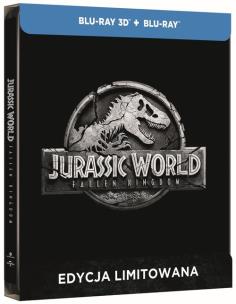 Opakowanie Jurassic World. Upadłe Królestwo 3D+2D (Steelbook) Blu ray