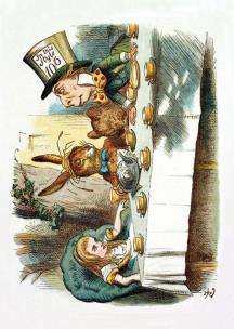 Opakowanie Karnet B6 z kopertą The Mad Hatter's Tea Party