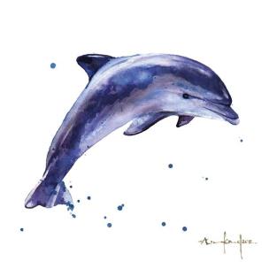 Opakowanie Karnet kwadrat mały z kopertą The Leap