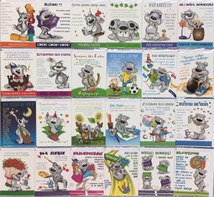 Opakowanie Karnet Stamp Happy B6 + koperta