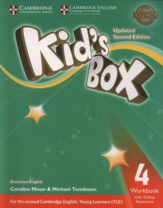 Okładka książki Kid's Box Level 4 Workbook with Online Resources American English