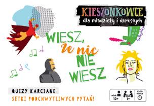 Okładka książki Kieszonkowce quizowe Wiesz, że nic nie wiesz (12+)