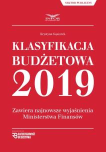Okładka książki Klasyfikacja Budżetowa 2018