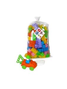 Opakowanie Klocki 129 elementów Budowniczy Wader 36117