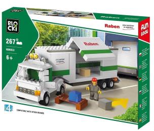 Opakowanie Klocki Blocki Raben Long Truck