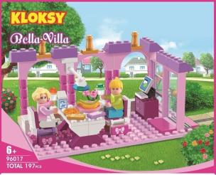 Opakowanie Klocki Kloksy Bonnie w pizzeri 186 elementów