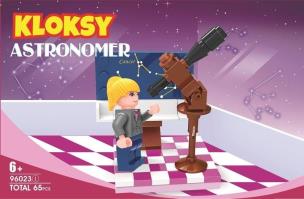Opakowanie Klocki Kloksy Zostań astronomem 65 elementów