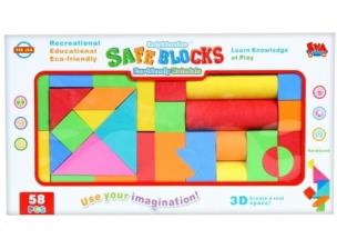 Opakowanie Klocki piankowe 58el