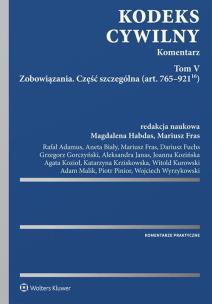 Okładka książki Kodeks Cywilny Komentarz Tom V