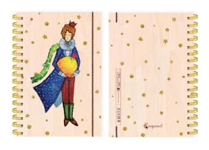 Opakowanie Kołonotatnik ozdobny A6 Mały Książę 50 stron linia
