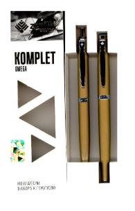 Opakowanie Kpl.Zenith 60-pióro wieczne+długopis złoto