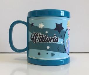 Opakowanie Kraina Lodu Kubek imienny dla dziecka Wiktoria