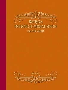 Okładka książki Księga intencji mszalnych na rok 2020