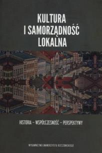 Okładka książki Kultura i samorządność lokalna