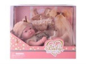 Opakowanie Lalka gumowa - ubranko zielone 25,5 cm