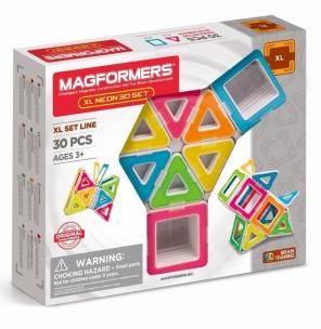 Opakowanie Magformers XL neon 30 elementów