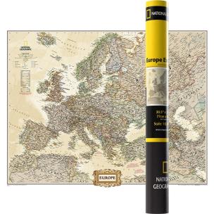 Opakowanie MAPA ŚCIENNA POLITYCZNA EUROPA EXECUTIVE 1:8 425 000