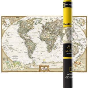 Opakowanie MAPA ŚCIENNA POLITYCZNA ŚWIAT 1:37 215 000