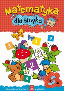 Okładka książki Matematyka dla smyka z misiem