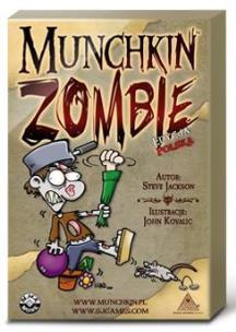 Okładka książki Munchkin Zombie BLACK MONK