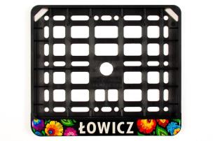 Opakowanie Nakładka motocyklowa - Łowicz czarna FOLKSTAR