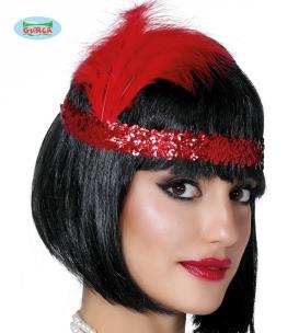 Opakowanie Opaska Charlestone Czerwona