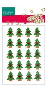 Opakowanie Ozdoba dekoracyjna kryształki choinka 20szt