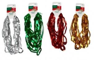 Opakowanie Ozdoba dekoracyjna taśma z cekinami 6m