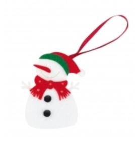 Opakowanie Ozdoba z filcu Bałwan 3szt EASY