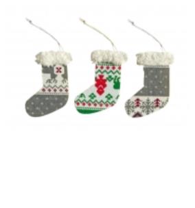 Opakowanie Ozdoba z filcu But 3szt EASY