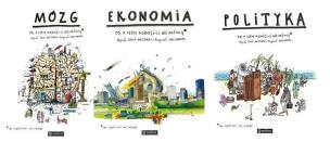 Okładka książki Pakiet: Ekonomia / Polityka / Mózg