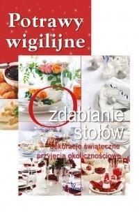 Okładka książki Pakiet: Potrawy wigilijne/Ozdabianie stołów