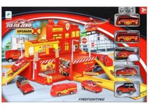 Opakowanie Parking i metalowe akcesoria straż