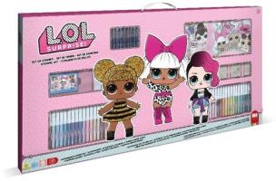 Okładka książki Pieczątki LOL Megazestaw do kolorowania