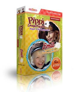 Opakowanie Pippi Langstrumpf/Emil ze Smalandii 2 (BOX 2DVD)