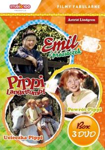 Opakowanie Pippi Langstrumpf/Emil ze Smalandii 3 (BOX 3DVD)