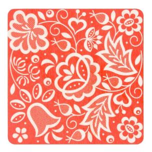 Opakowanie Podkładka drewniana - kujawska czerwona eko