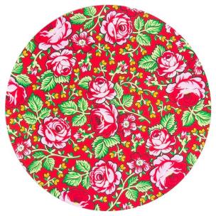 Opakowanie Podkładka pod mysz - góralska czerwona okrągła