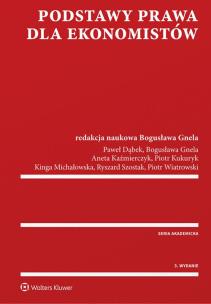 Okładka książki Podstawy prawa dla ekonomistów