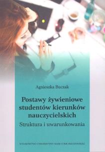 Okładka książki Postawy żywieniowe studentów kierunków nauczycielskich.