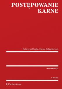 Okładka książki Postępowanie karne