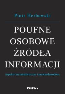 Okładka książki Poufne osobowe źródła informacji